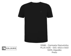 Imagem do Camisa básica plus size 100% algodão