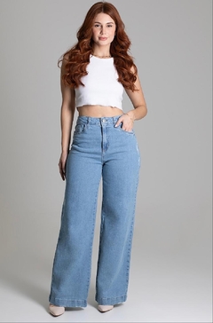 CALÇA JEANS SAWARY WIDE LEG - comprar online