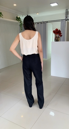 CALÇA RETA DE LINHO - comprar online