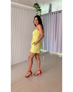 Conjunto Short Mais Blusa Tomara Que caia - lojaliviamodas