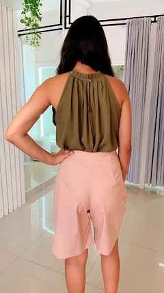 Blusa plissada - loja online