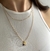 Pingente medalha letra - comprar online
