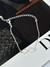 Pulseira infinito prata