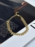 Pulseira escama dourada