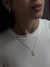 Colar oval Rose dourado - comprar online