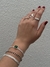 Pulseira riviera zir. verde prata - comprar online
