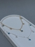 Choker olho grego com zircônias prata - comprar online
