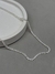 Choker riviera zir. branca prata