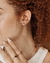 Piercing fake duplo dourado - comprar online
