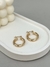 Brinco Nely dourado M