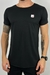 Camiseta Tribos Cocar Costas S/G Preta - comprar online