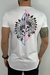 Camiseta Tribos Cocar Triangulo S/G Branca
