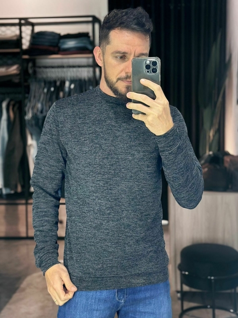 Sueter Austin Ml Slim Tricot Mescla