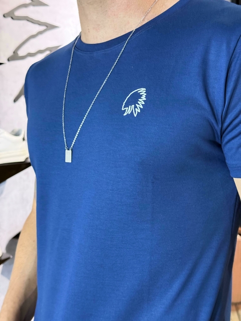 Camiseta Tribos Ramo Marinho