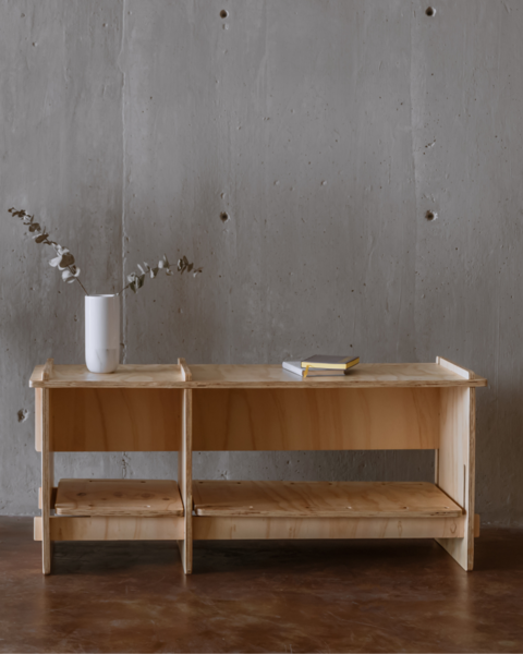 Individual wooden armchair, minimalist and modern design Individual wooden armchair, minimalist and modern design