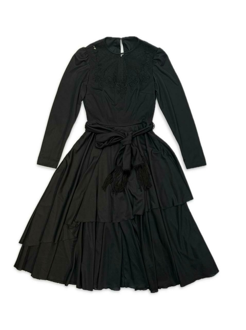 Vestido gótico anos 80