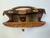 Bolsa vintage tresse com fecho baquelite tartaruga - loja online