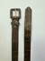 Cinto couro croco vintage - comprar online