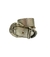 Cinto vintage couro prateado