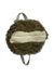 Bolsa couro e pelúcia vintage - Morango Sujo Vintage
