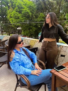 Cropped Cynthia - Preto - comprar online