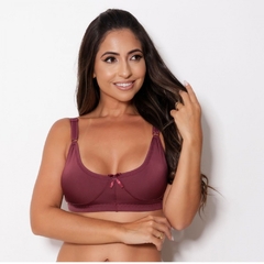 Sutiã Reforçado Básico sem Bojo e sem Arco - Camila Bastos Moda