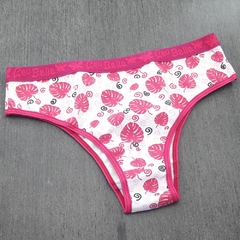 Tanga Cotton Estampada - Camila Bastos Moda