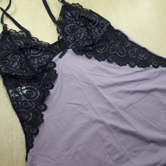 Imagem do Camisola Plus Size Detalhe Renda