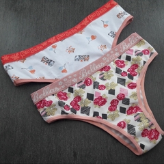 Tanga Cotton Estampada - comprar online