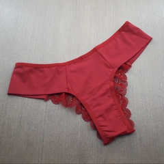 Tanga Lateral Dupla Costas em Renda - comprar online