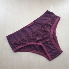 Calça Microfibra e Renda - comprar online