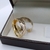 Par de Alianças Ouro 18k 6mm Bodas de Prata