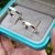 Par de Aliança Prata 950 Diamantado/3mm - loja online