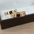 Par de Alianças Ouro 18k Quadrado Coração 4mm
