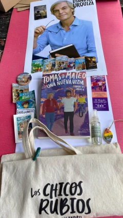 Caja temática + libro: "Tomás y Mateo. Una nueva vida" - tienda online