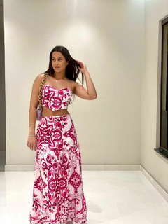 Conjunto Rosa Floral