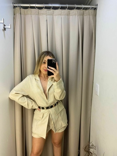 Conjunto Blayzer com short.