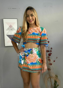 Conjunto Floral na internet