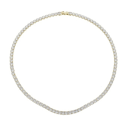 Colar Riviera Cristal 4mm