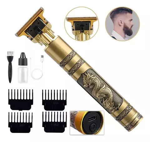 Maquina De Acabamento Para Cabelo E Barba Bivolt Cor Dourado-escuro 100V/240V