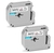 2x Fitas de Etiqueta para Fita Brother P-touch M-231, Fita P-touch padrão de 12 mm - comprar online