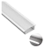 PERFIL PARA LED EMBUTIR 2M PREMIUM BRANCO 30X10MM