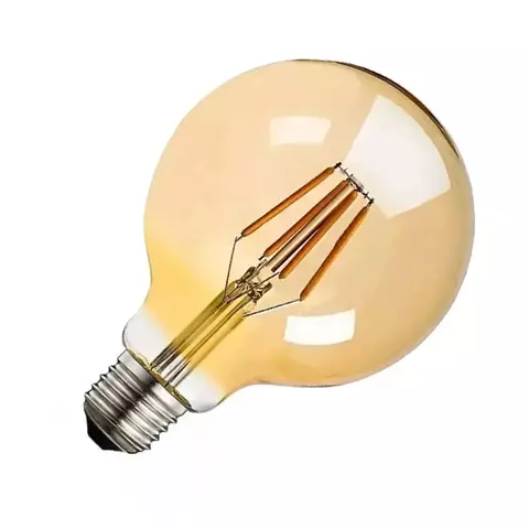 LÂMPADA LED FILAMENTO RETRO G95 4W E27 BQ - MAYLER