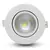 SPOT LED EMBUTIR 7W BQ REDONDO DIRECIONAVEL - AAA TOP