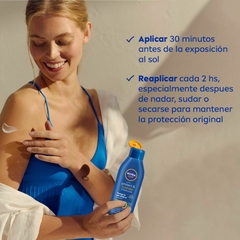 Protector solar humectante en loción NIVEA SUN Protect & Hydrate FPS 70 x 200 ml en internet