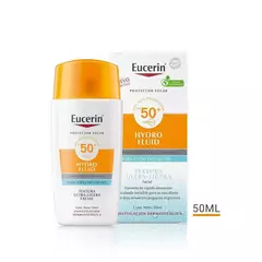 Eucerin Protector Solar Facial Hydro Fluid FPS 50 Para Todo Tipo De Piel X 50 Ml