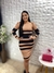 VESTIDO DE TRICO COM LISTRAS