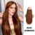 Aplique Mega Hair RUIVO ACOBREADO Liso 70cm
