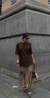 T-shirt Oversized Minimalista – Marrom Chocolate - loja online