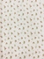 TECIDO TRICOLINE ESTAMPADO FLOR COM FUNDO DE POÁ ROSA 100% ALGODÃO 50cmX1,50m